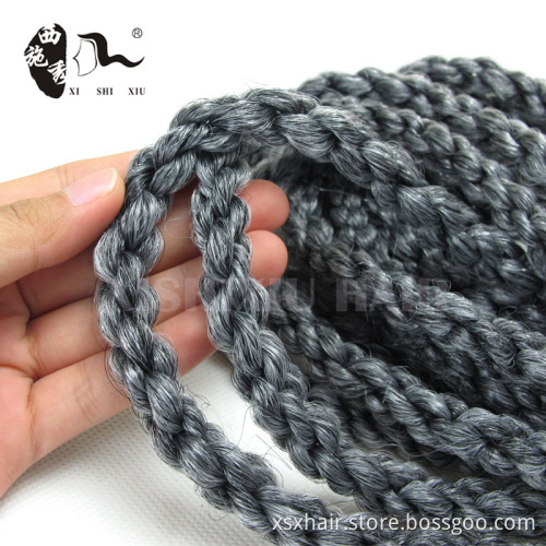 2016 new style 4x Crochet Box Braid Synthetic Senegalese Twist Crochet Box Braids Hair Extensions